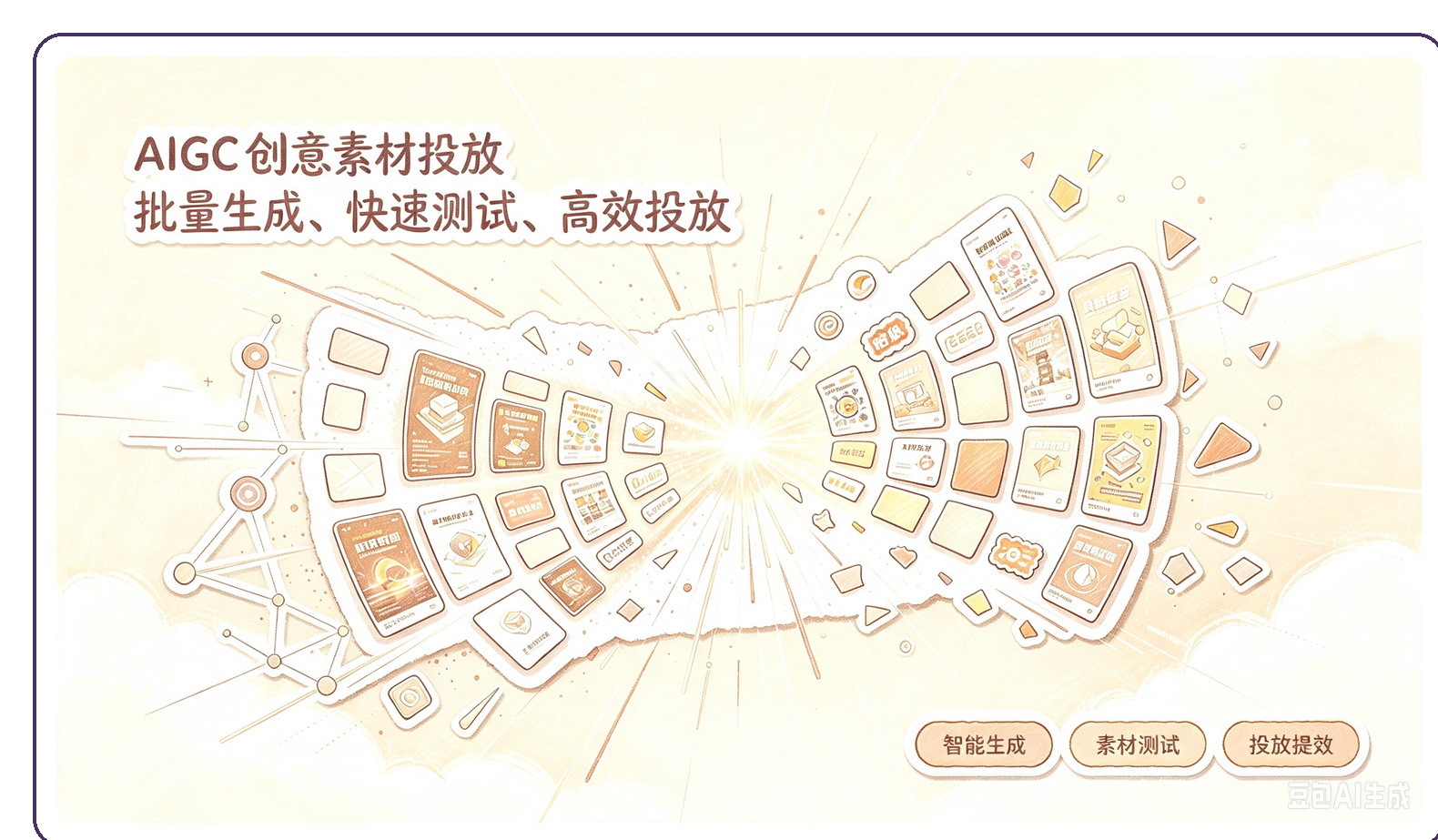 AIGC 创意素材投放项目贴纸